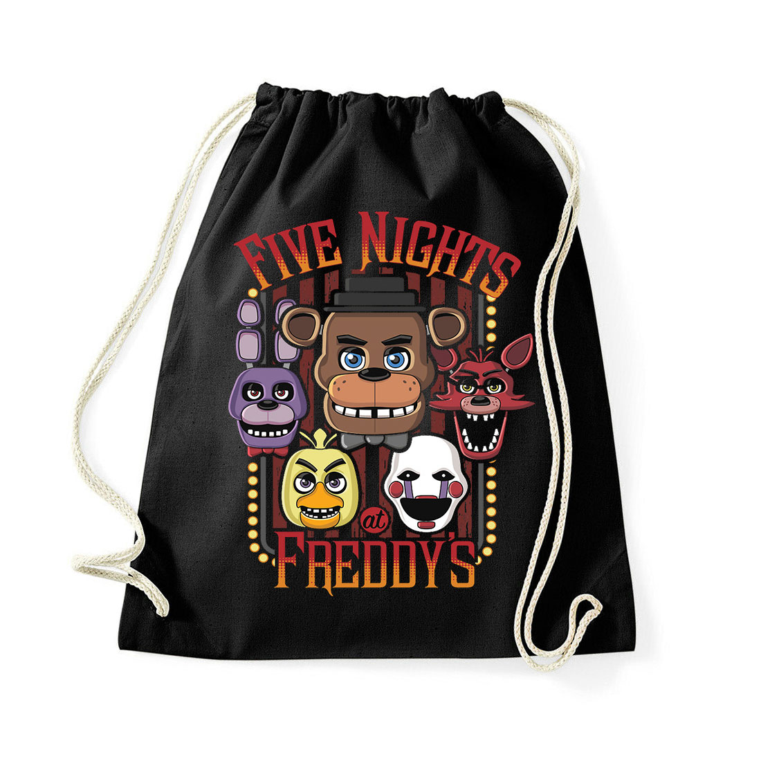 five nights at freddy's Fekete Tornazsák