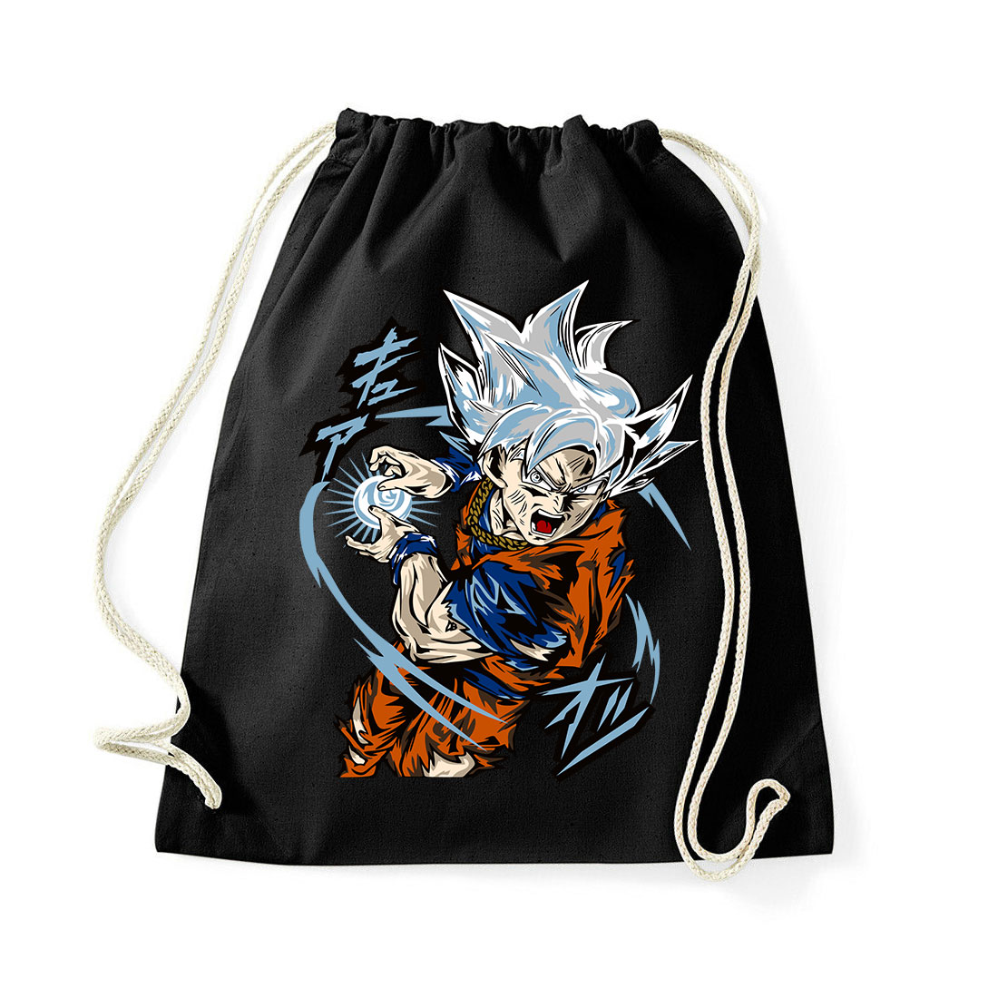son goku dragon ball ultragoku Fekete Tornazsák