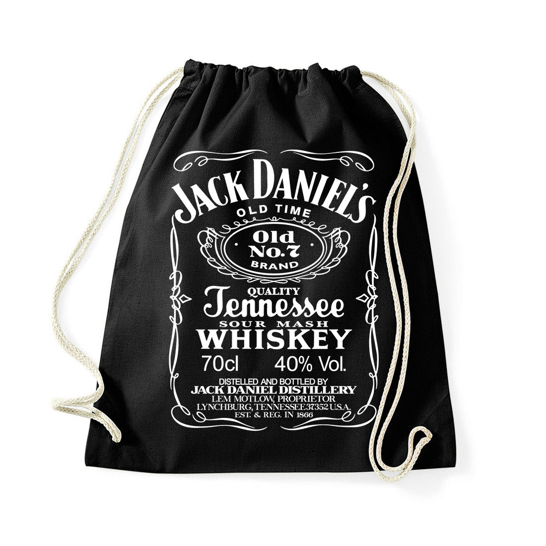 jack daniels jack daniel's Fekete Tornazsák