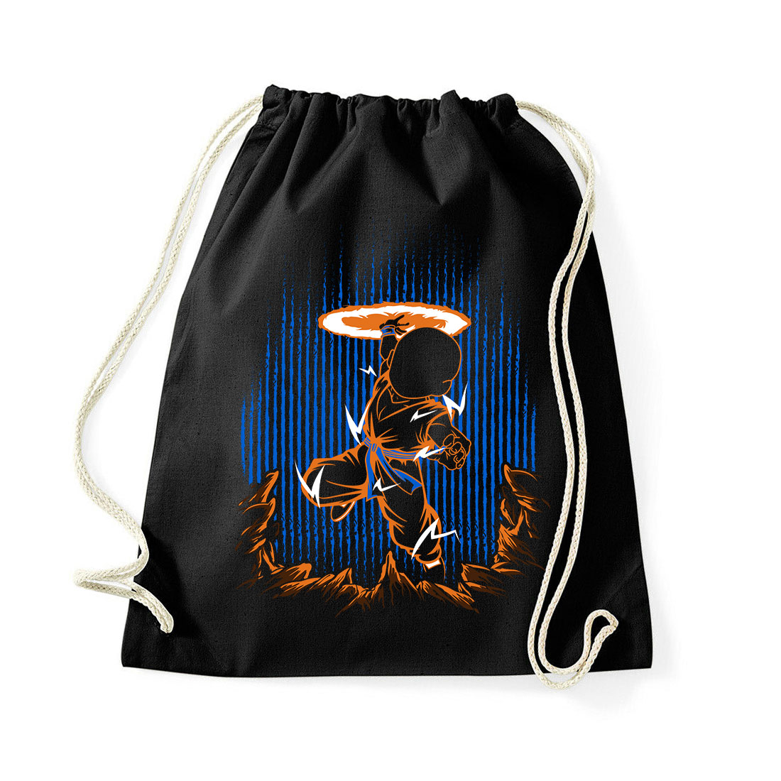 dragon ball krillin Fekete Tornazsák