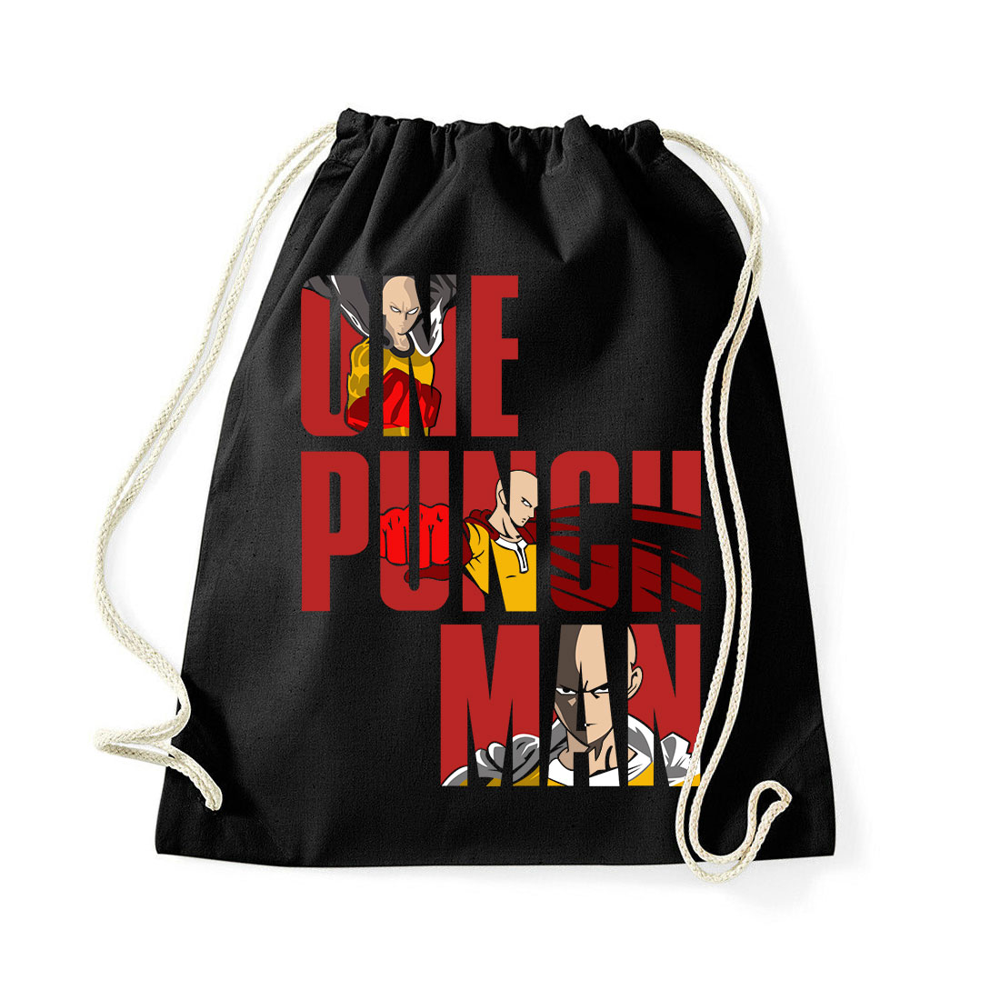 one punch man Fekete Tornazsák