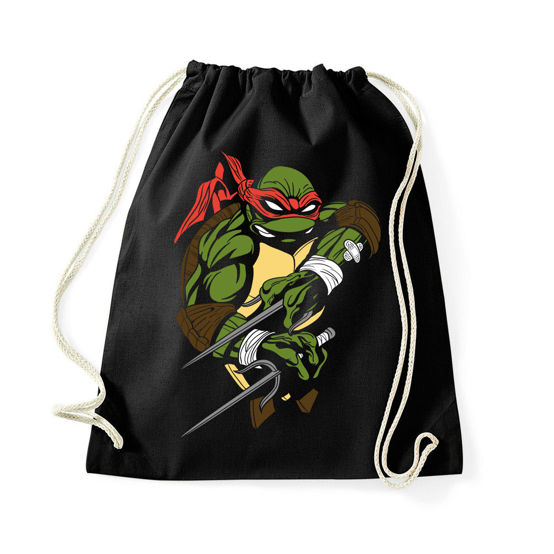 Raffaello tini ninja teknőcök tmnt Fekete Tornazsák