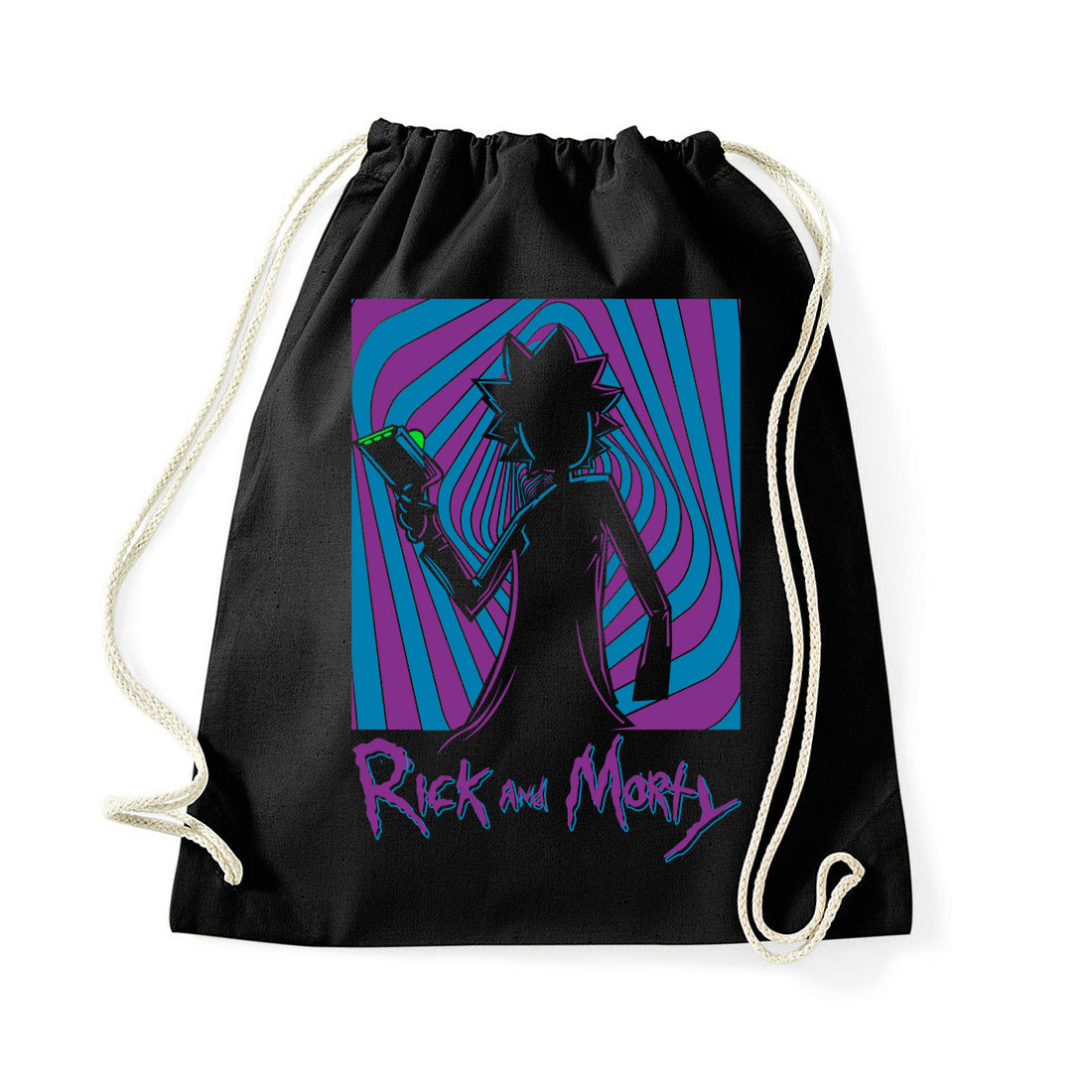 rick és morty Fekete Tornazsák