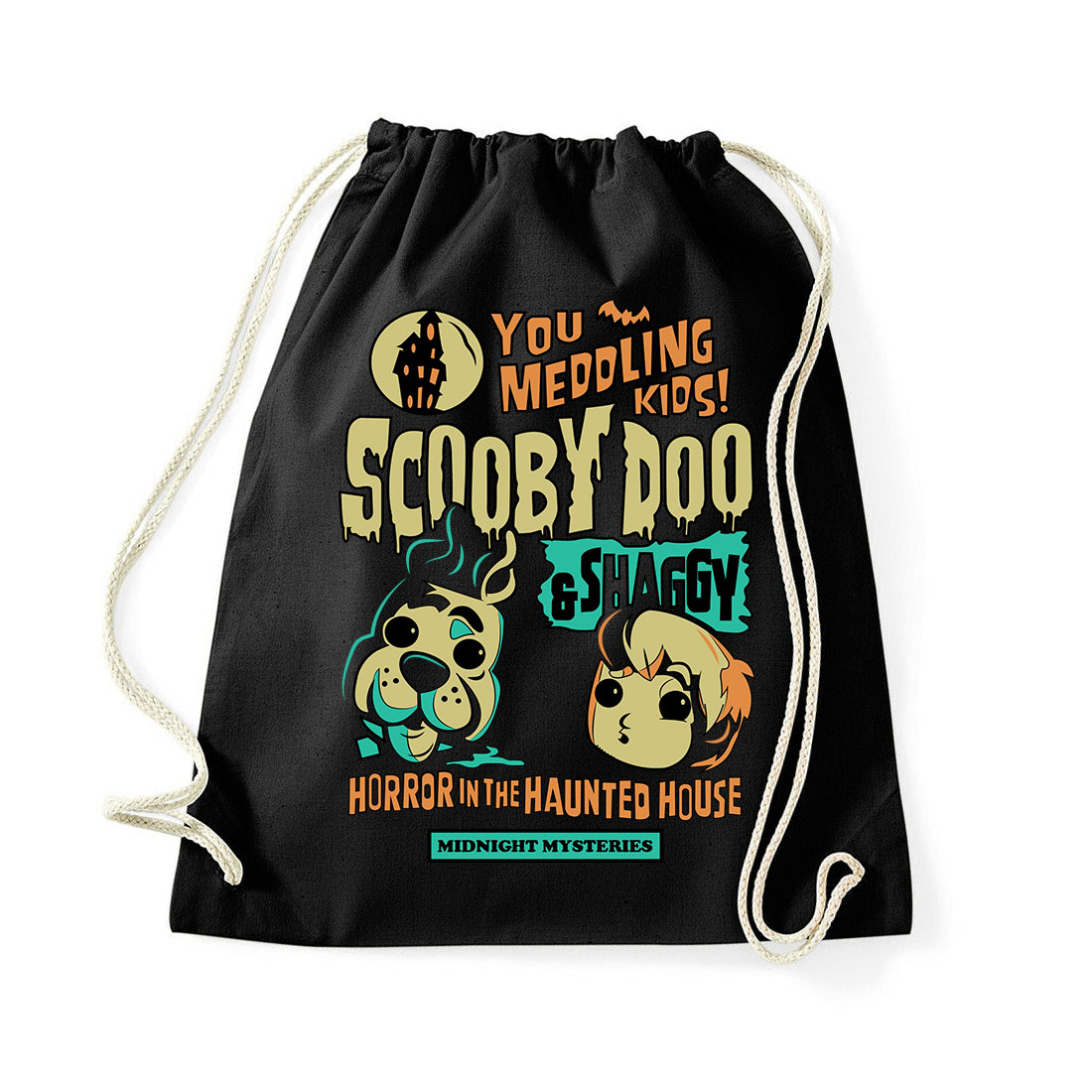 Scooby Doo Fekete Tornazsák