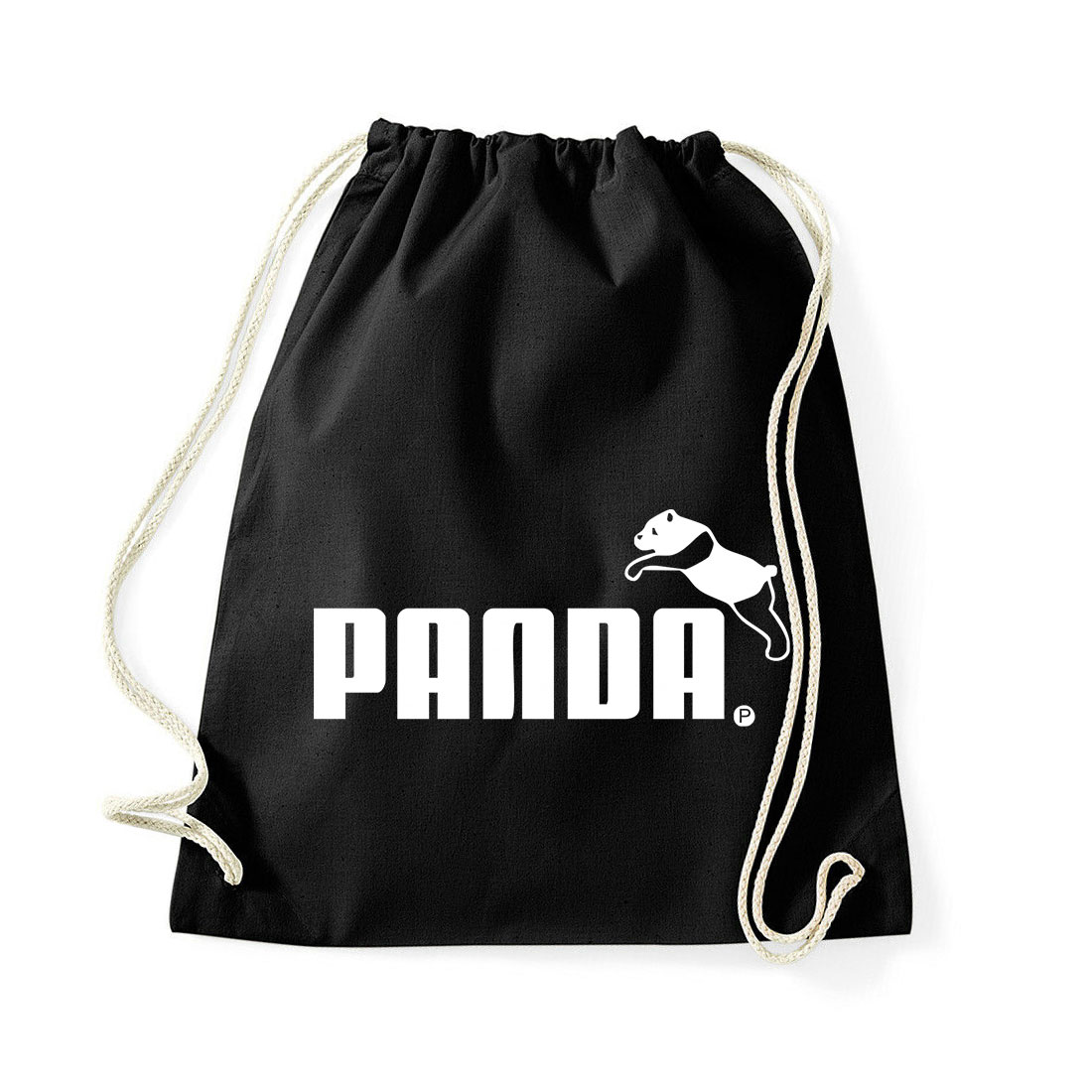 Panda Fekete Tornazsák