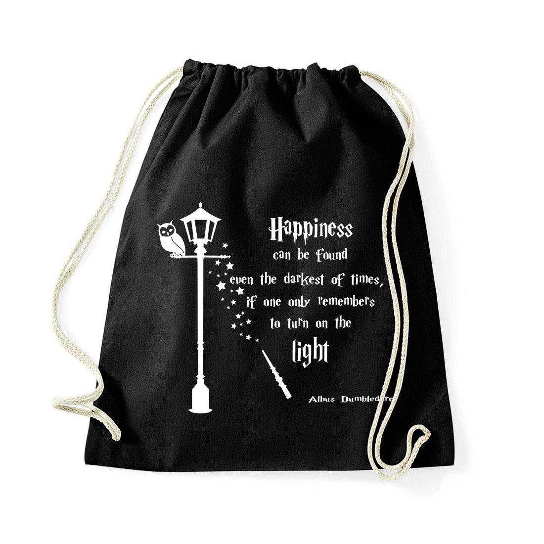 Harry Potter Dumbledore Idézet Fekete Tornazsák
