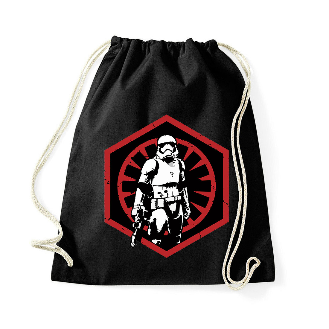Star Wars Strom Trooper Fekete Tornazsák