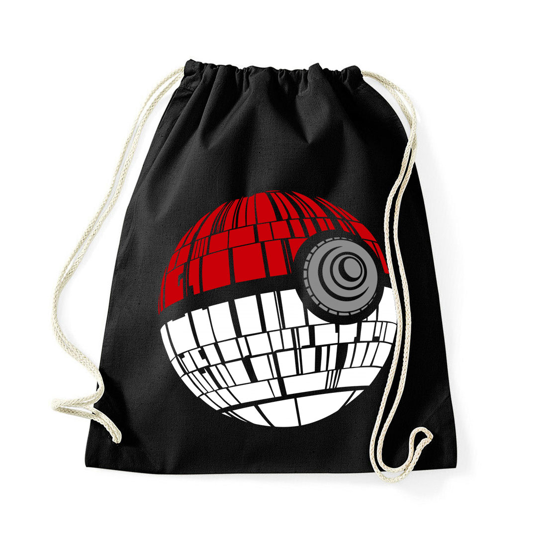 Pokemon Death Star Halálcsillag Pokelabda Fekete Tornazsák