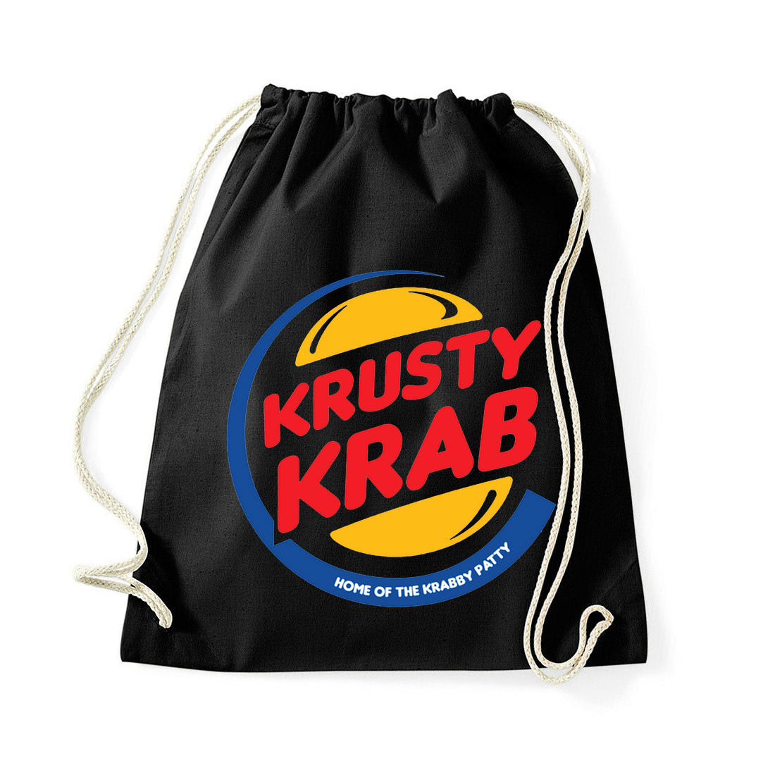 herkentyű burger krusty krab Fekete Tornazsák