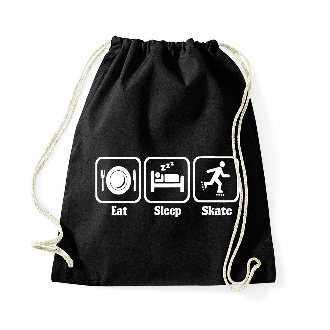 görkorcsolya skate Fekete Tornazsák