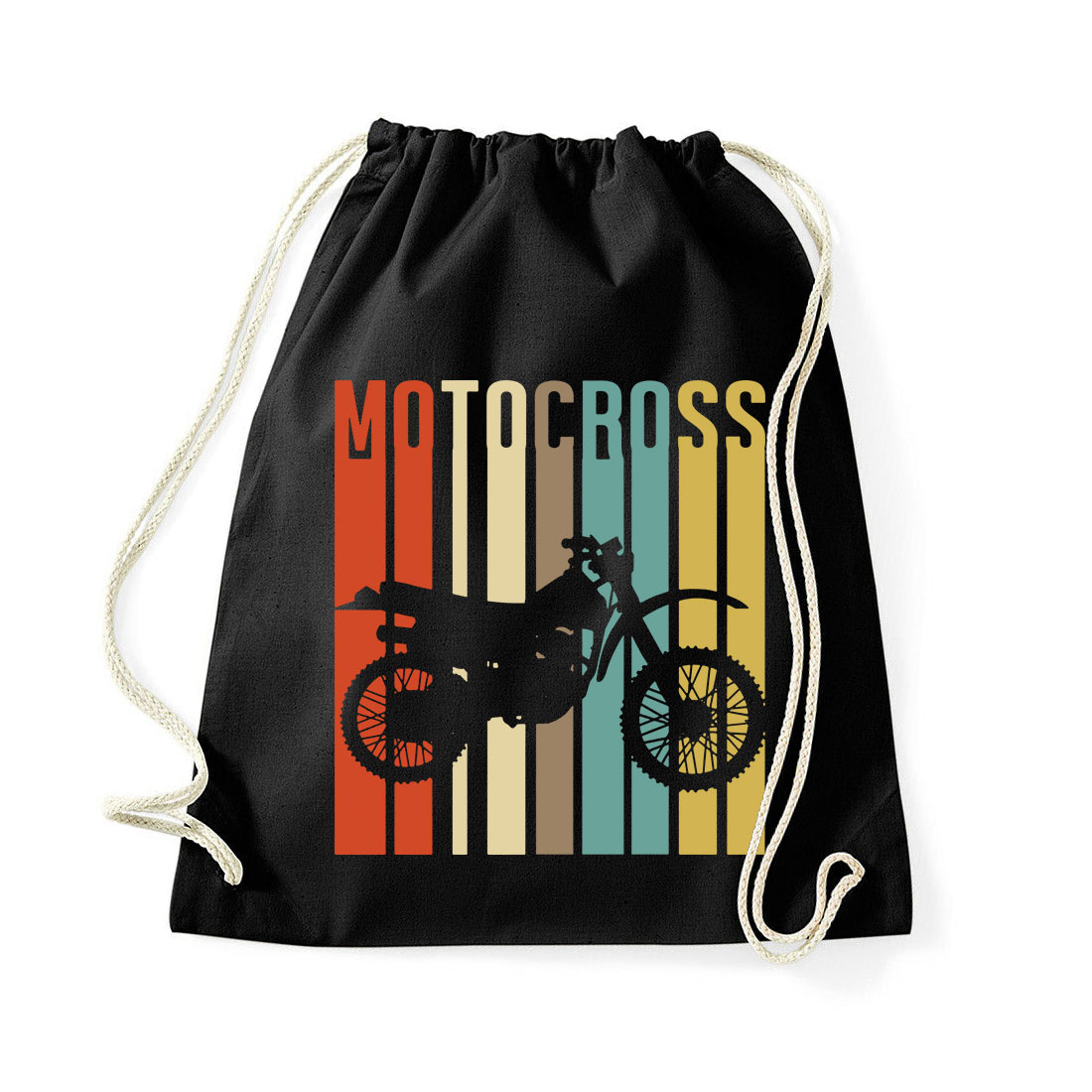 motocross motor motoros Fekete Tornazsák