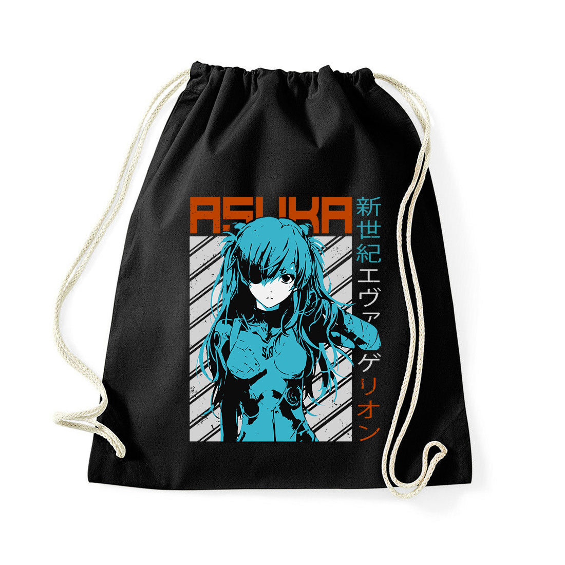 evangelion Fekete Tornazsák