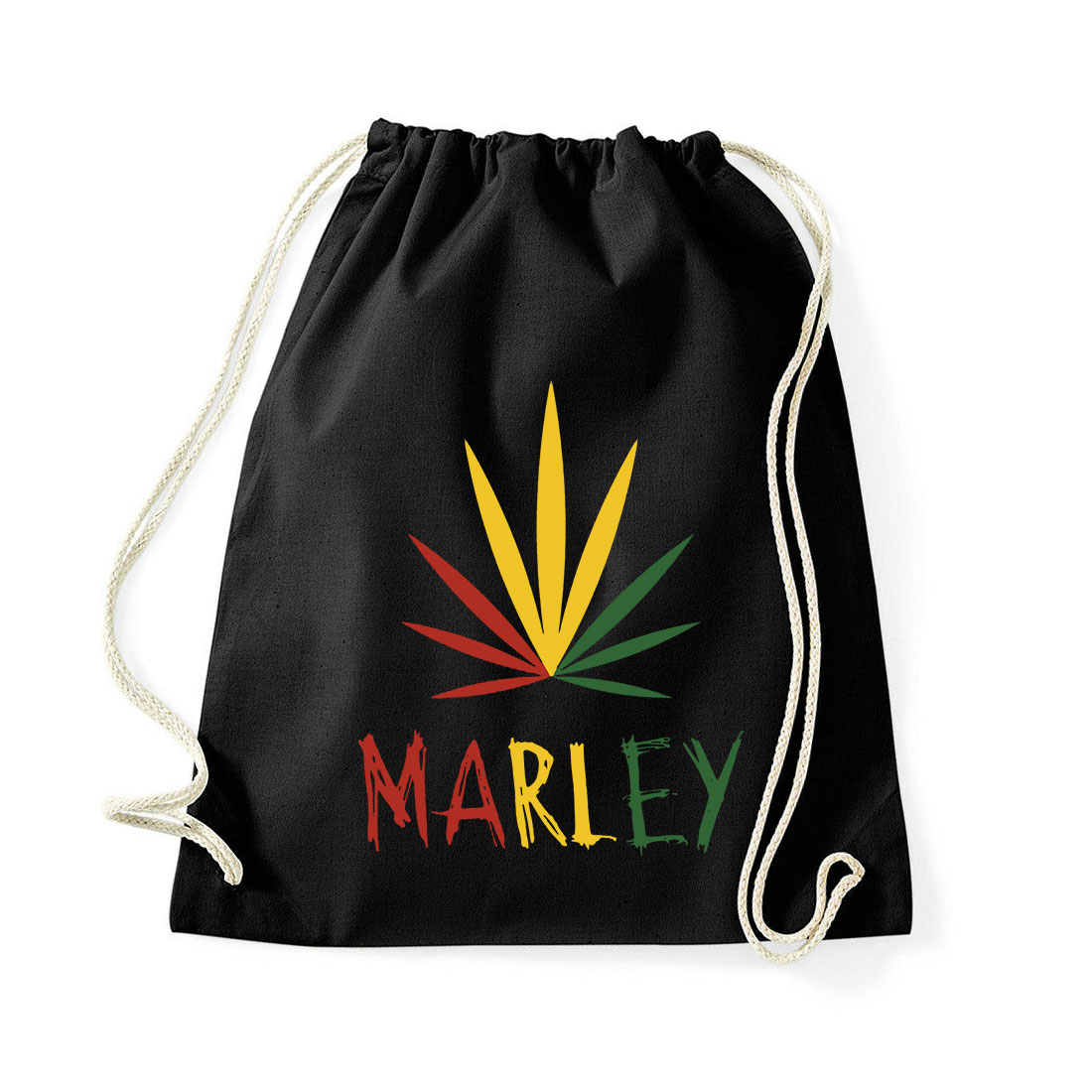 bob marley kanabisz cannabis Fekete Tornazsák