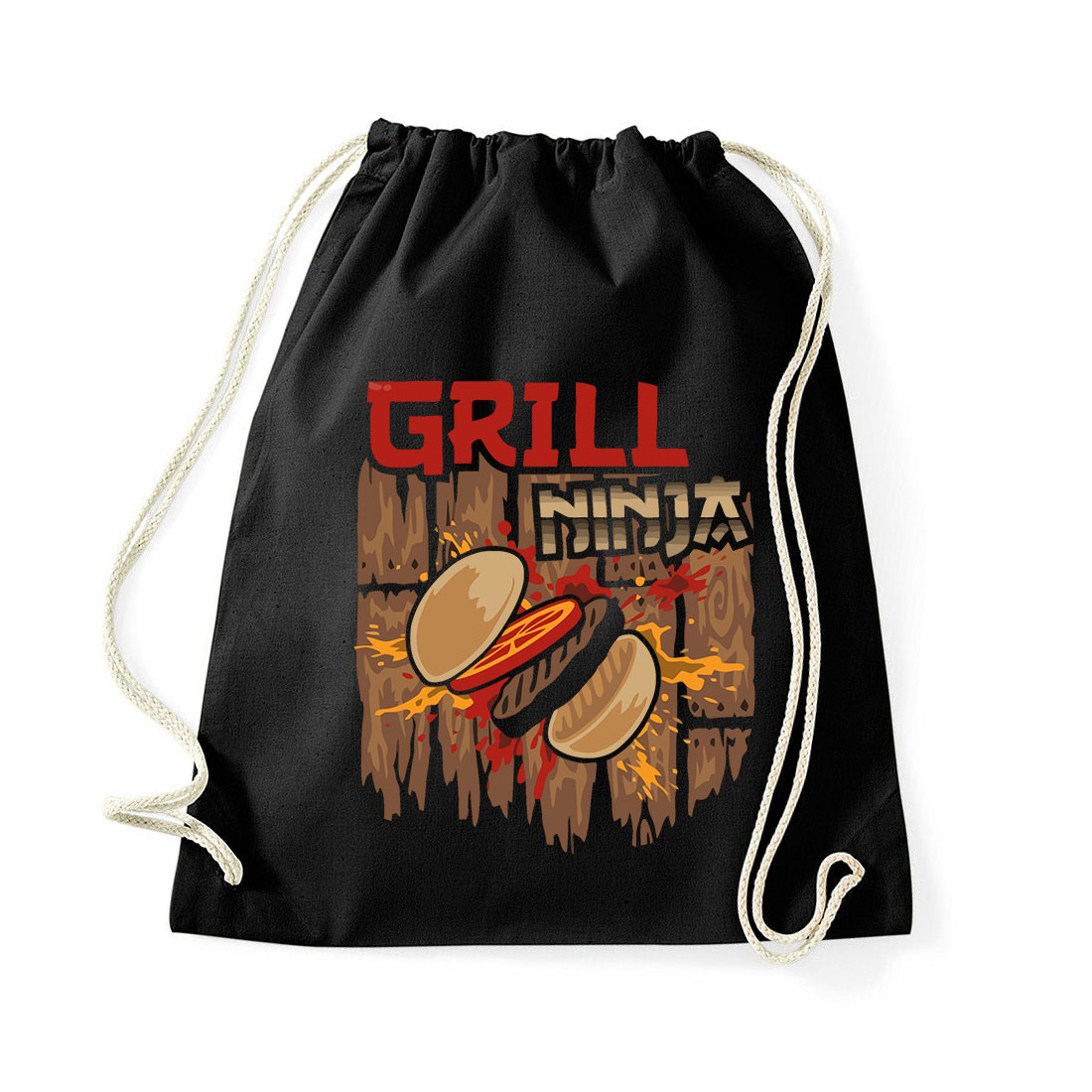grill grillezés humor Fekete Tornazsák