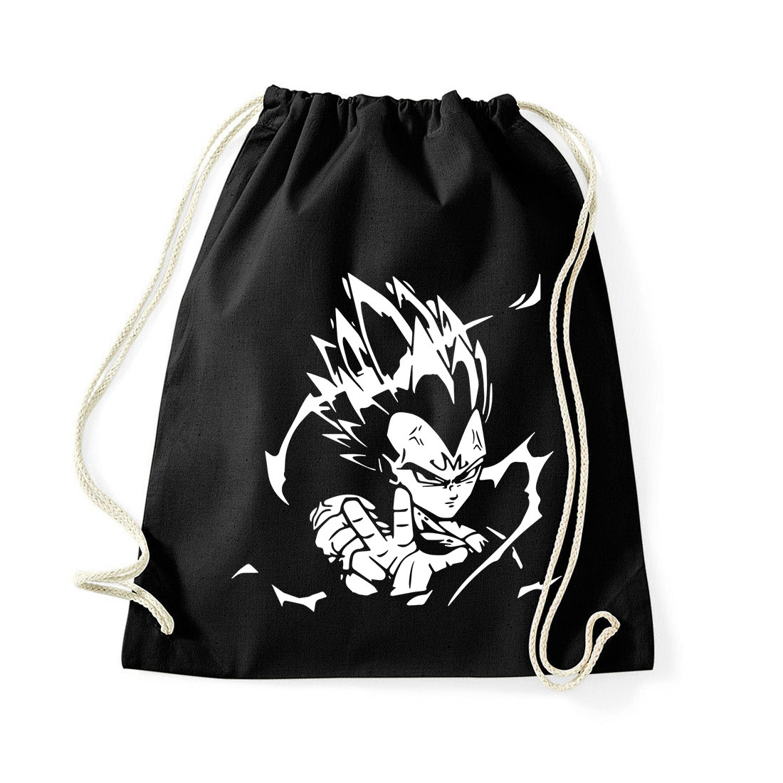 vegeta dragon ball Fekete Tornazsák
