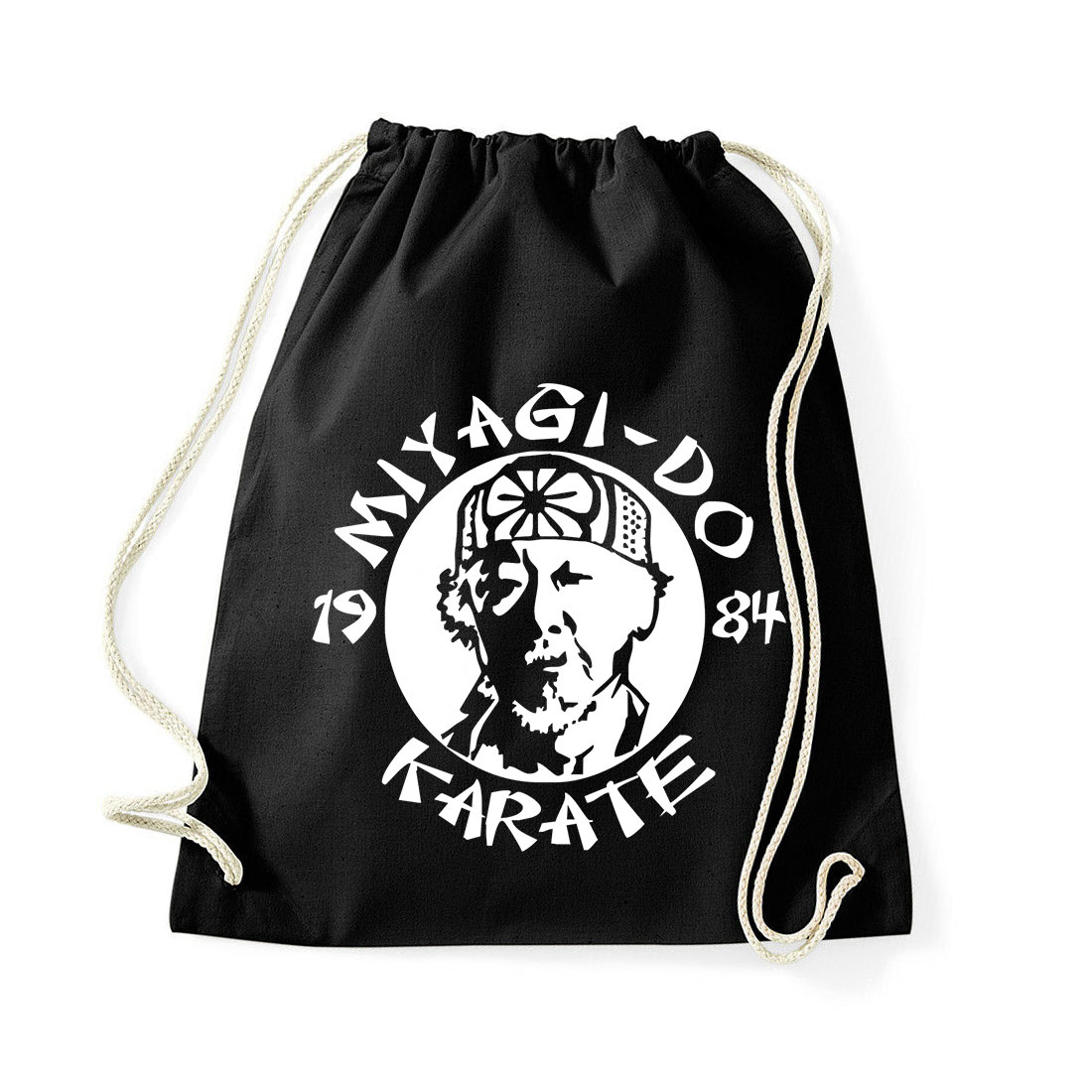 miyagi dojo karate kölyök Fekete Tornazsák