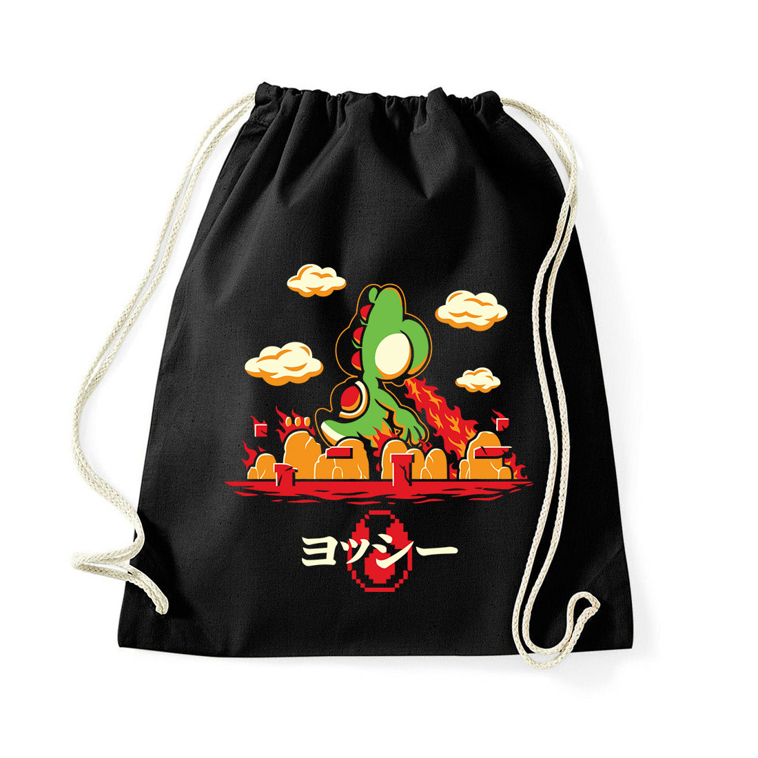 yoshi super mario Fekete Tornazsák