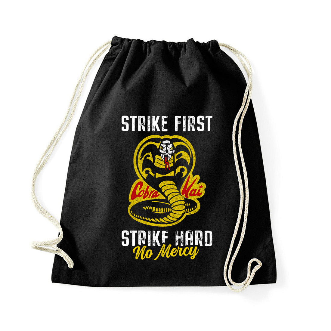 cobra kai karate kölyök Fekete Tornazsák