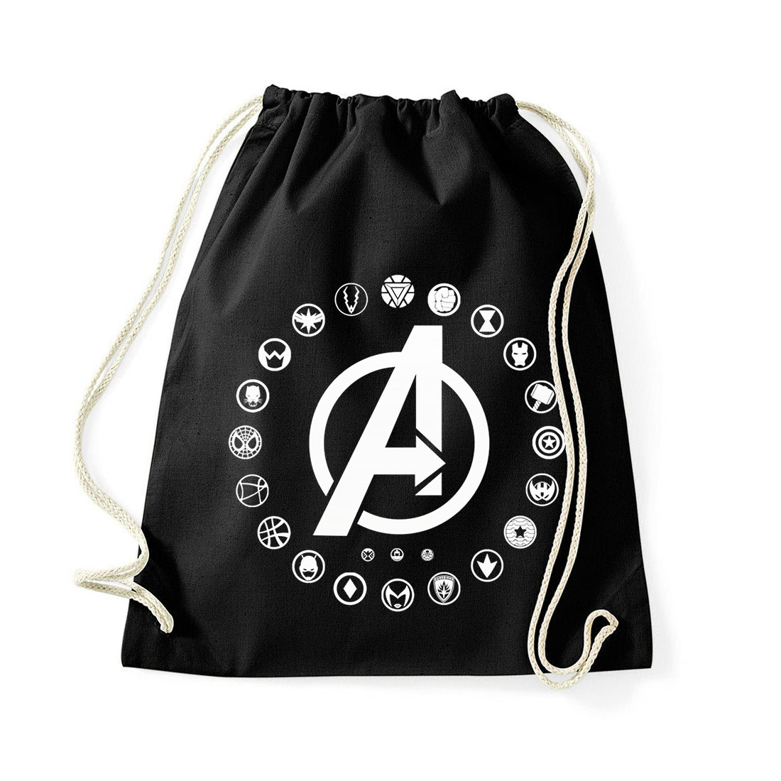 avengers bosszúállók Fekete Tornazsák
