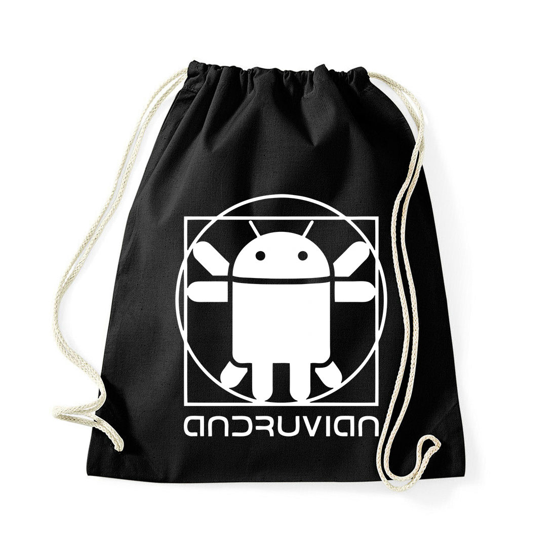 android Vitruviu Fekete Tornazsák