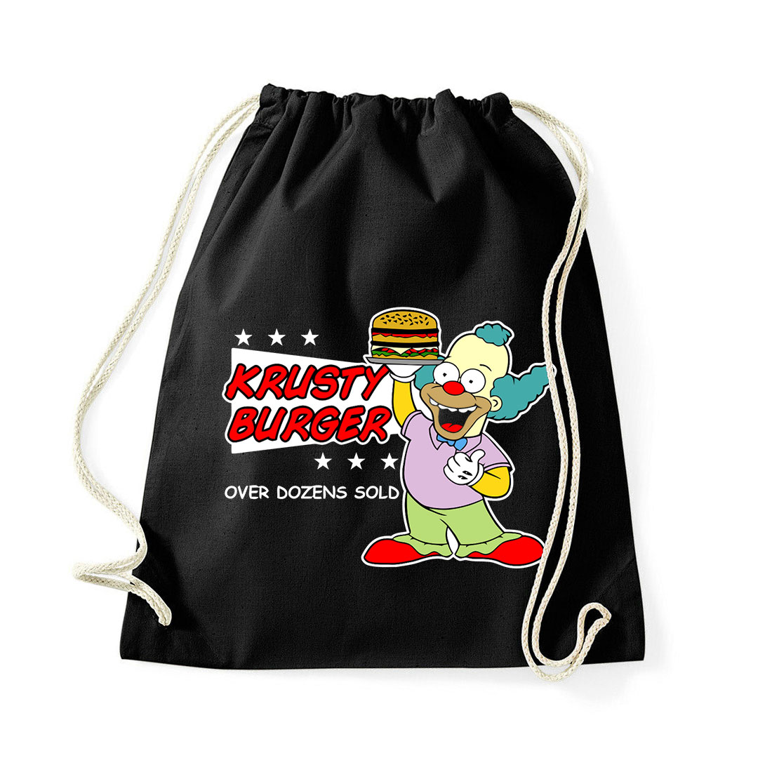 krusty burger simpson család Fekete Tornazsák
