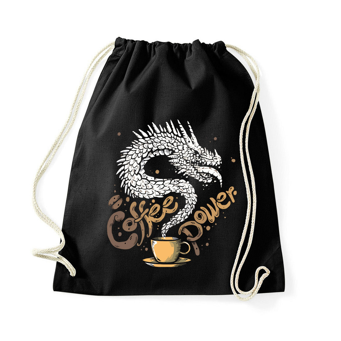 kávé coffee Fekete Tornazsák