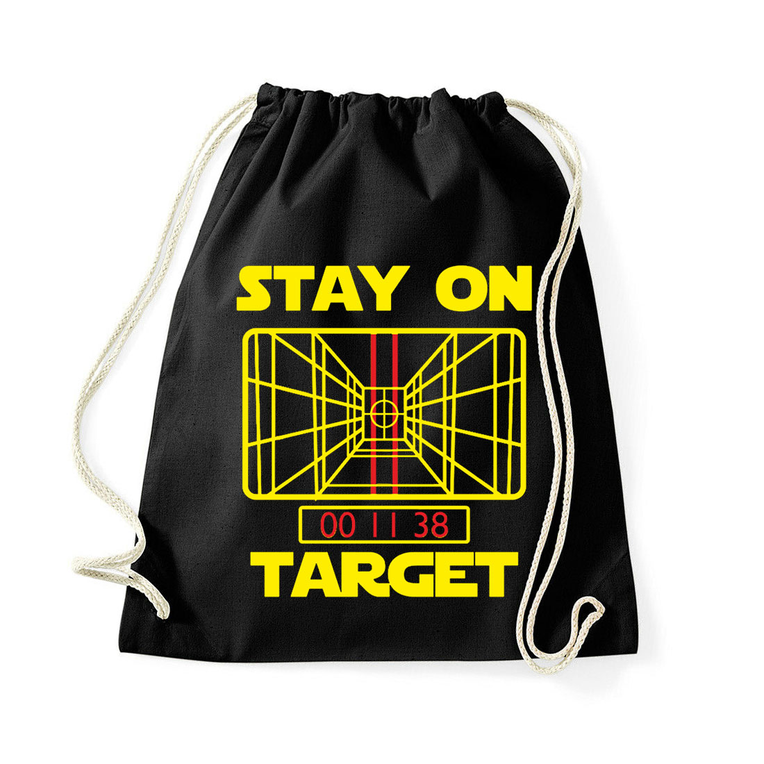 star wars stay on target  Fekete Tornazsák