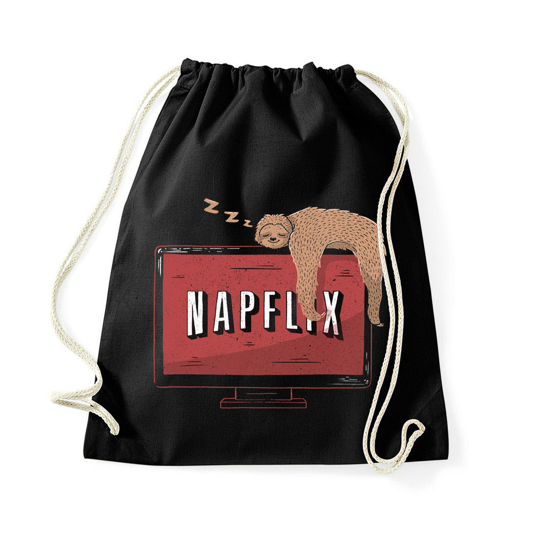 napflix netflix lajhár lusta Fekete Tornazsák