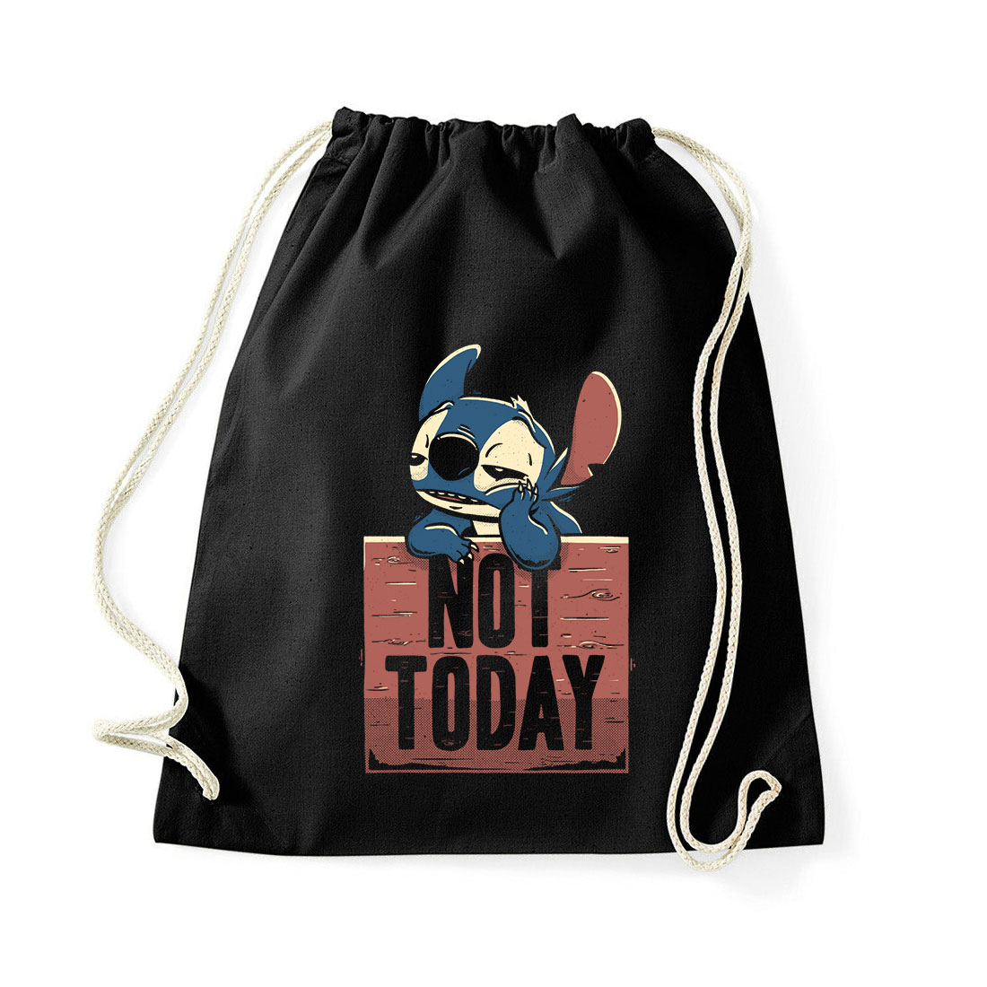 stitch Fekete Tornazsák