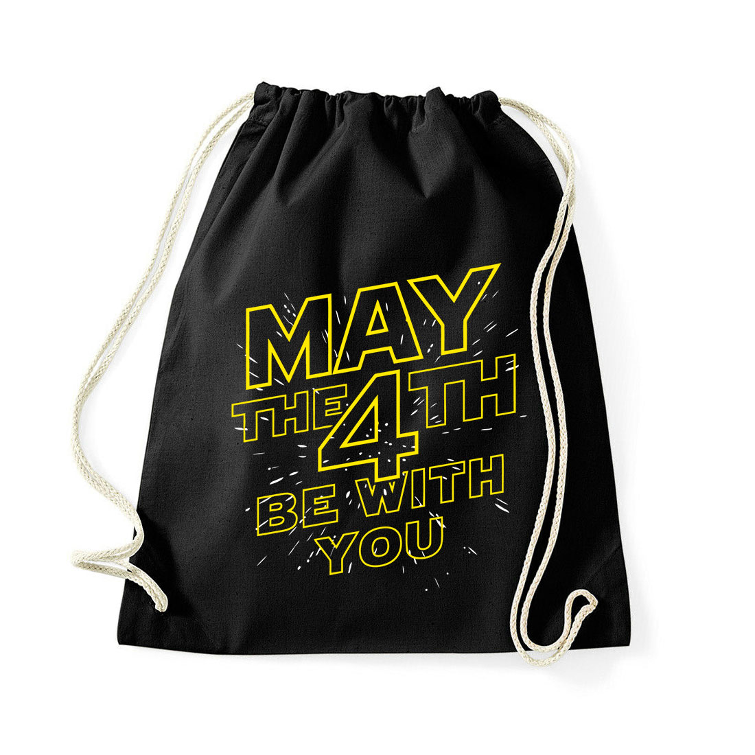 star wars may the fourth 4 be with you Fekete Tornazsák
