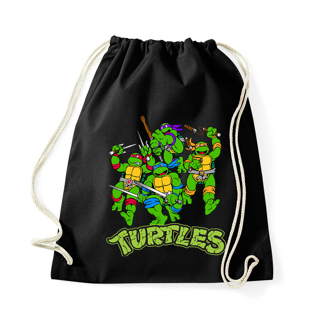 tini ninja teknőcök tmnt Fekete Tornazsák