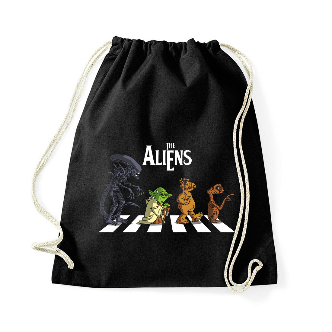 alien yoda alf et Fekete Tornazsák