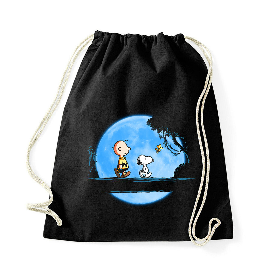 charlie brown snoopy Fekete Tornazsák