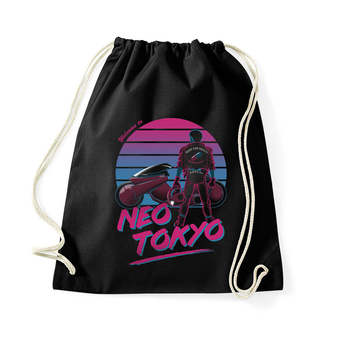 neo tokyo Fekete Tornazsák