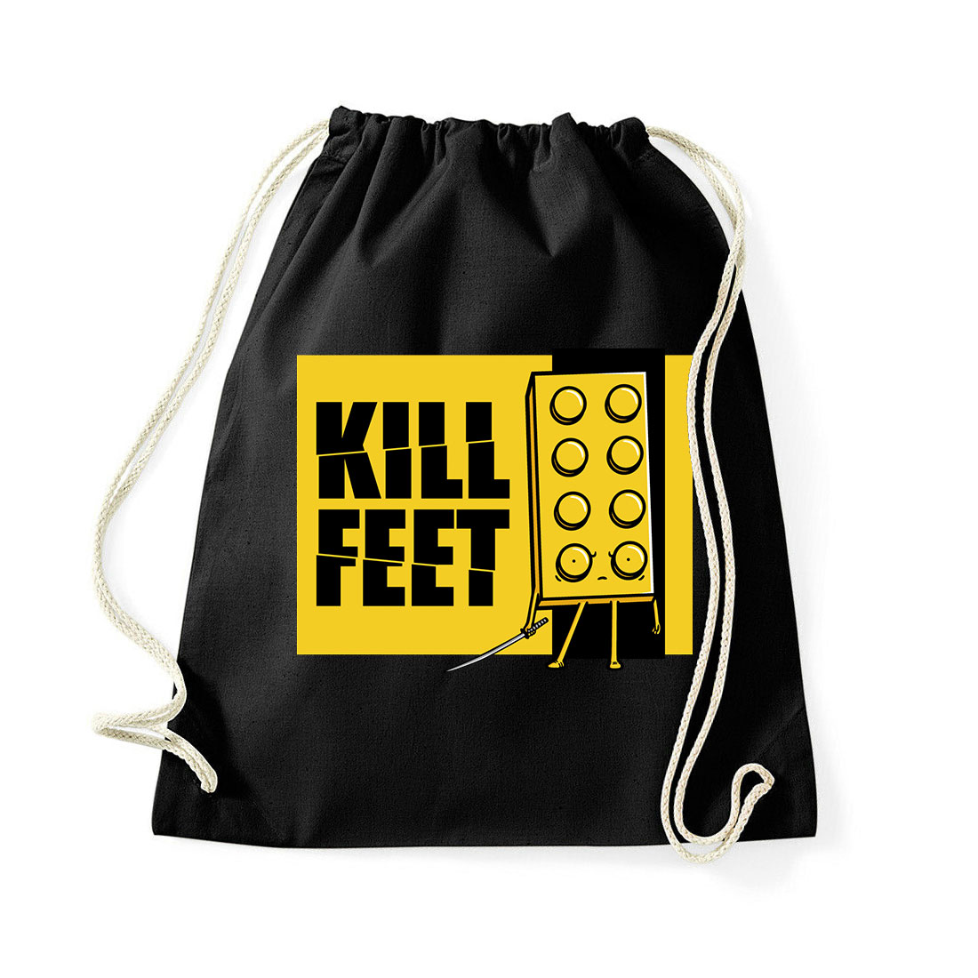 lego láb Fekete Tornazsák
