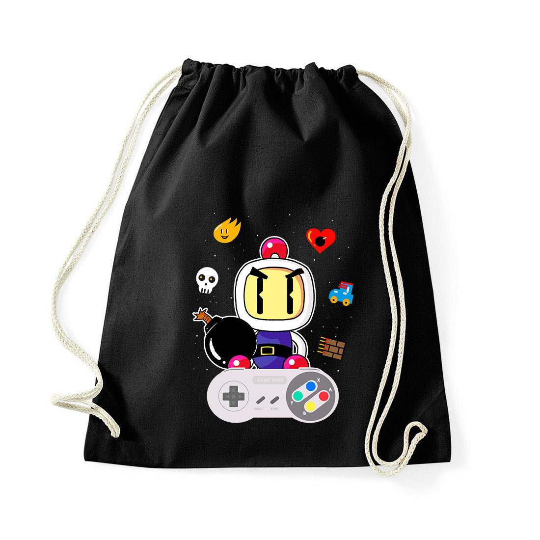bomberman Fekete Tornazsák