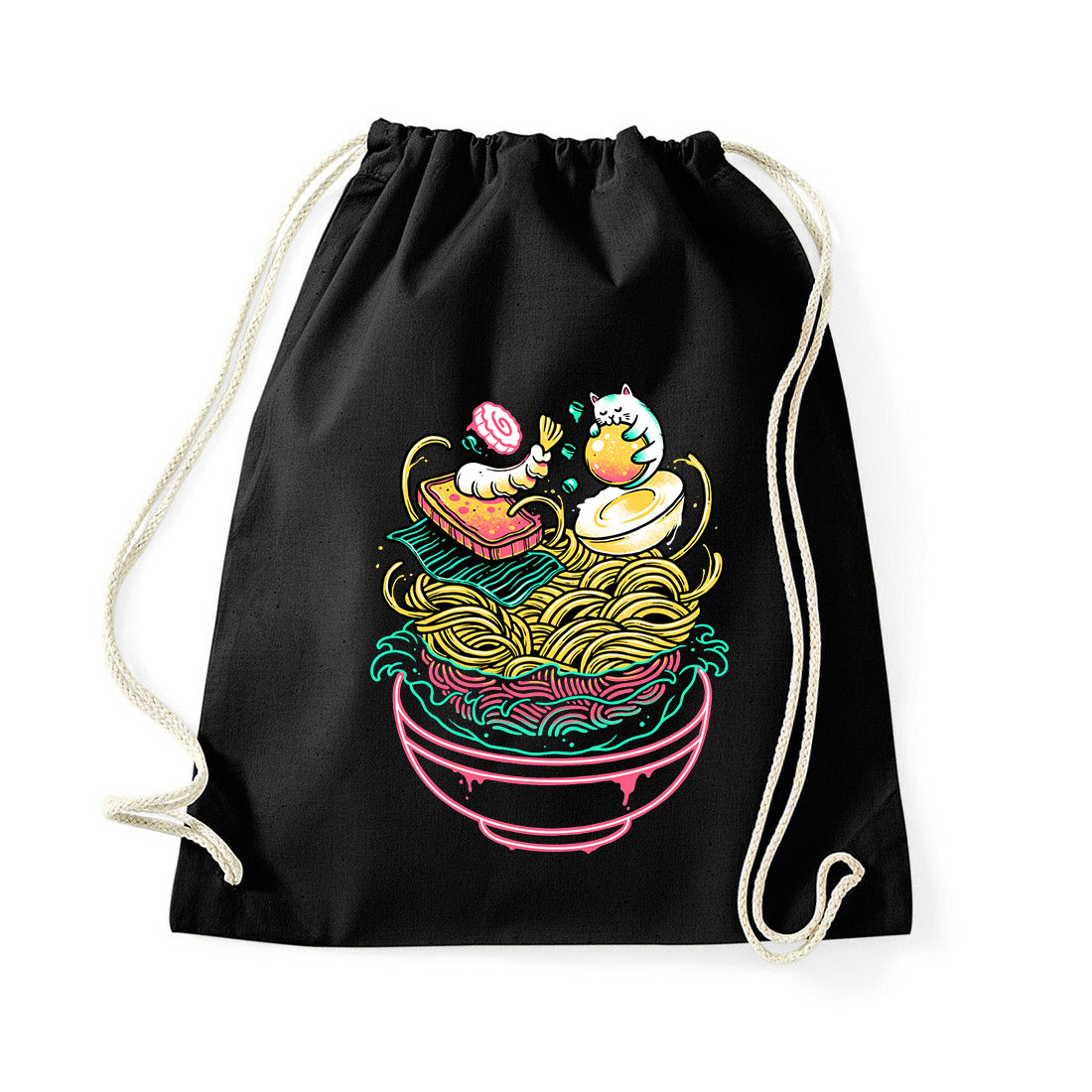 ramen leves  Fekete Tornazsák