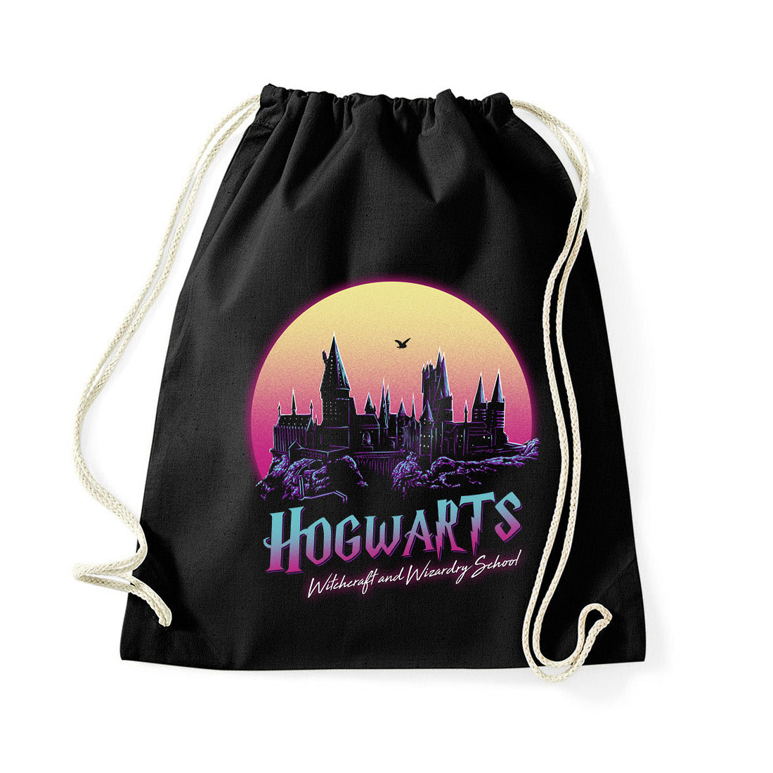 hogwarts roxfort harry potter Fekete Tornazsák