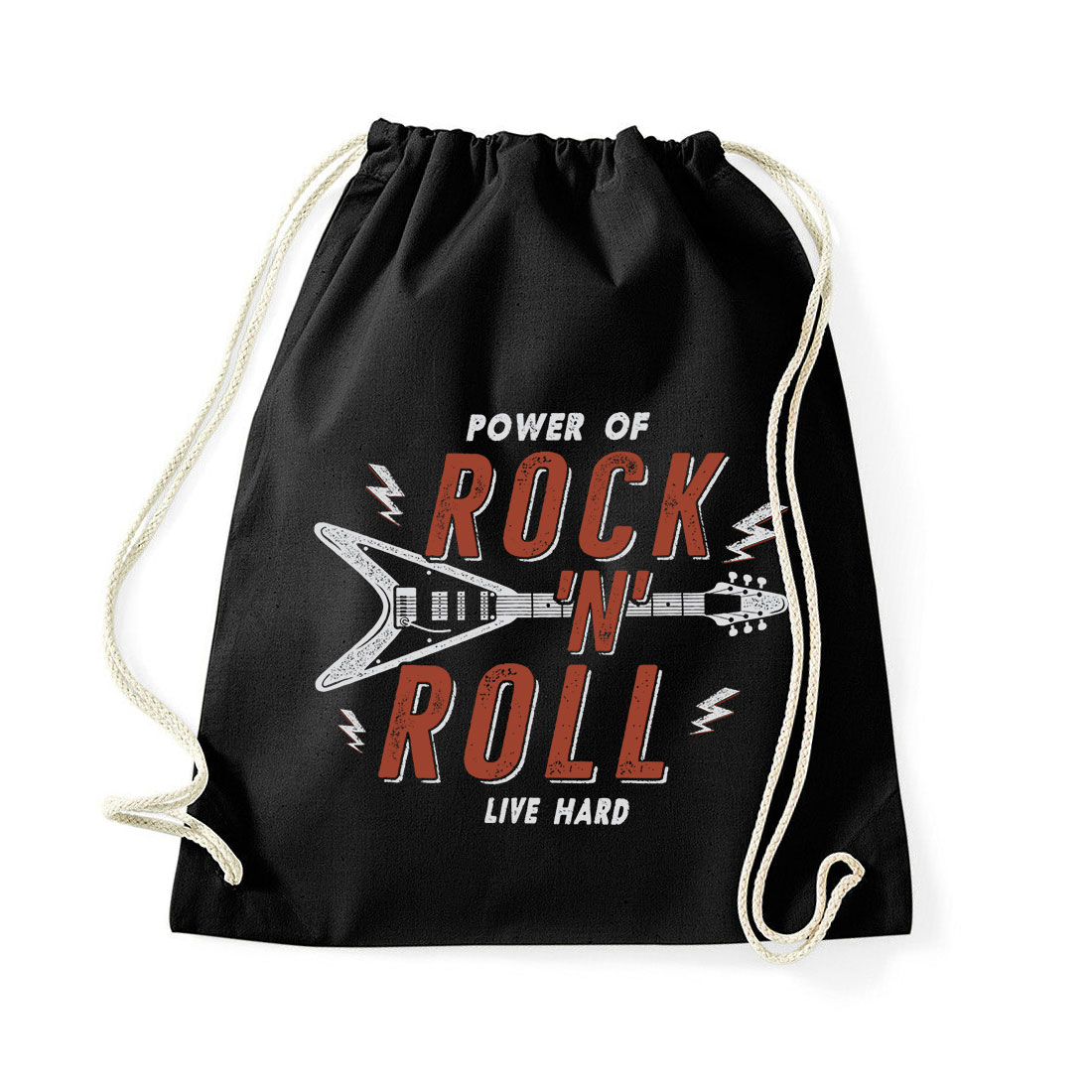 Rock And Roll Fekete Tornazsák