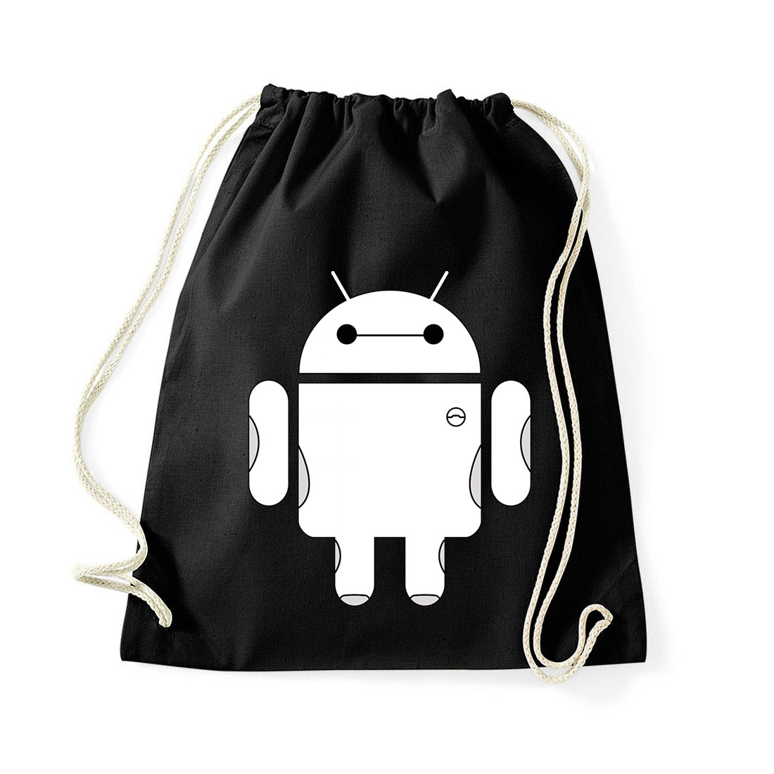 android bay max Fekete Tornazsák