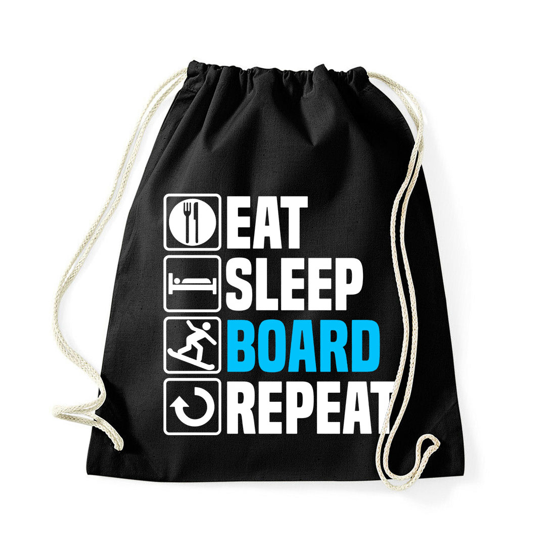 snowboard Fekete Tornazsák