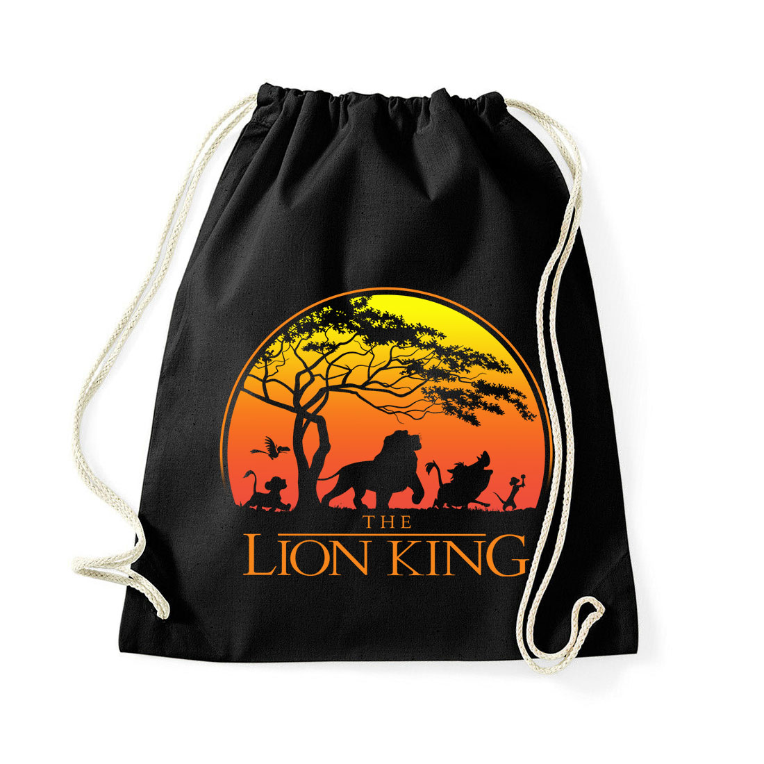 the lion king az oroszlánkirály Fekete Tornazsák