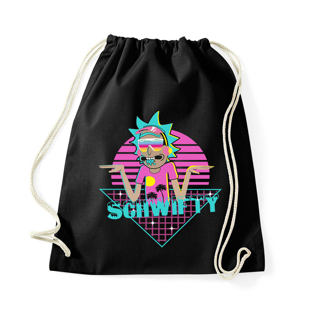 rick és morty Fekete Tornazsák