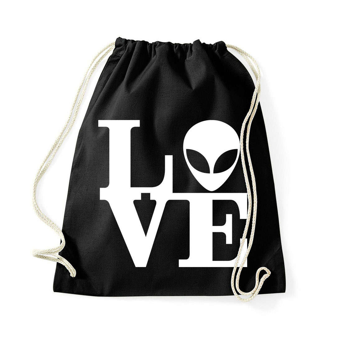 ufo love Fekete Tornazsák