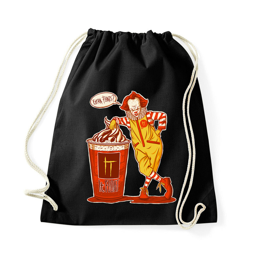 pennywise az stephen king Fekete Tornazsák