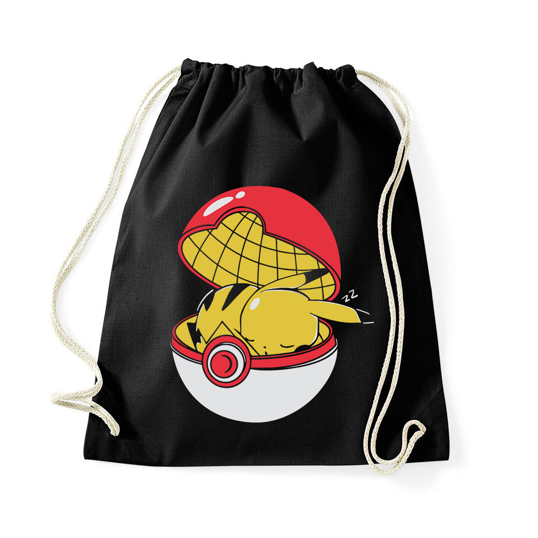pokemon pikachu Fekete Tornazsák
