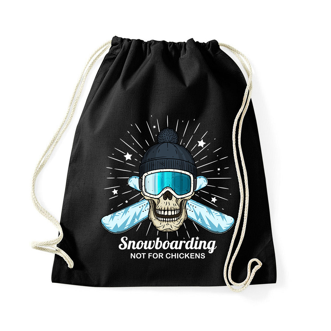 Snowboard Fekete Tornazsák