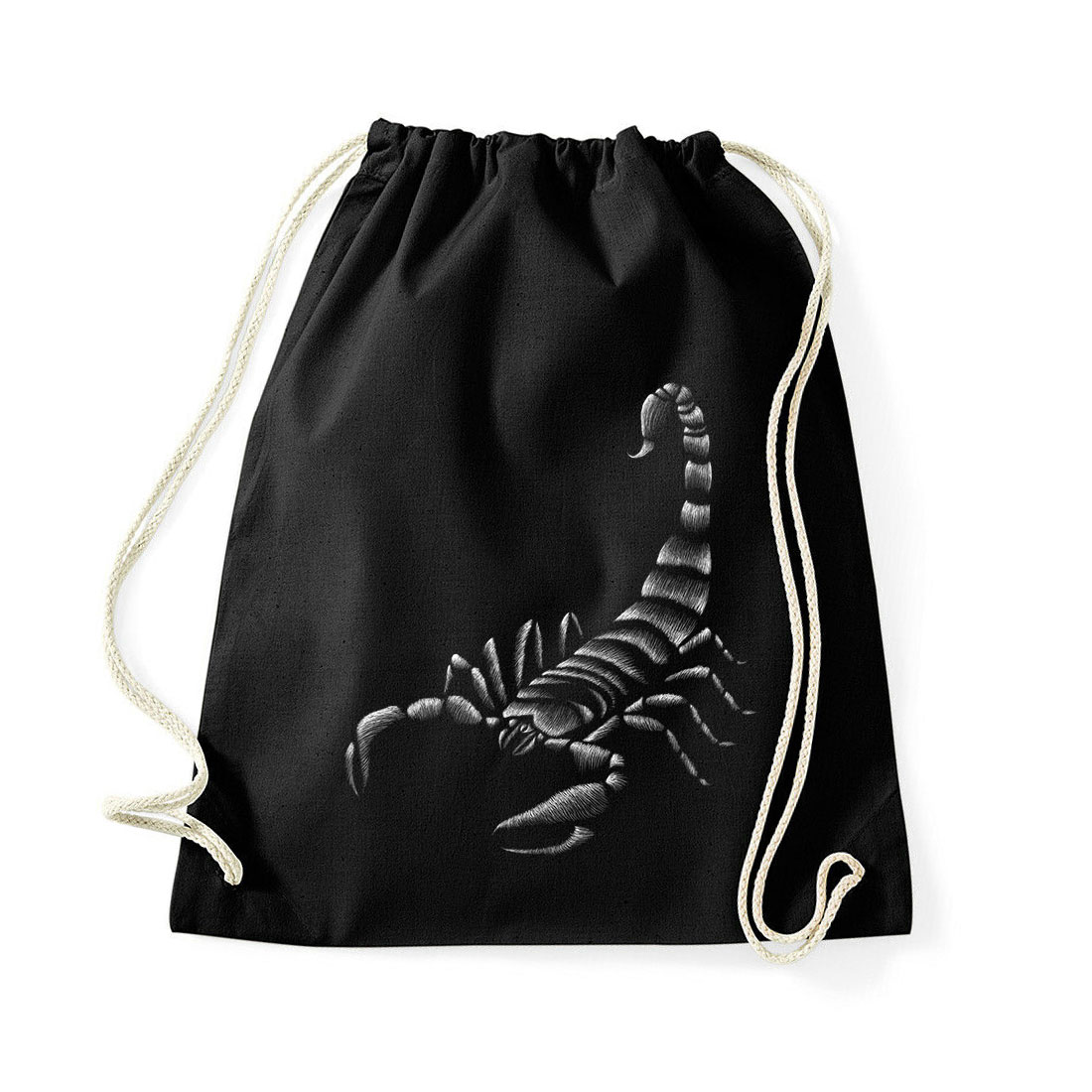 Skorpió scorpion Fekete Tornazsák
