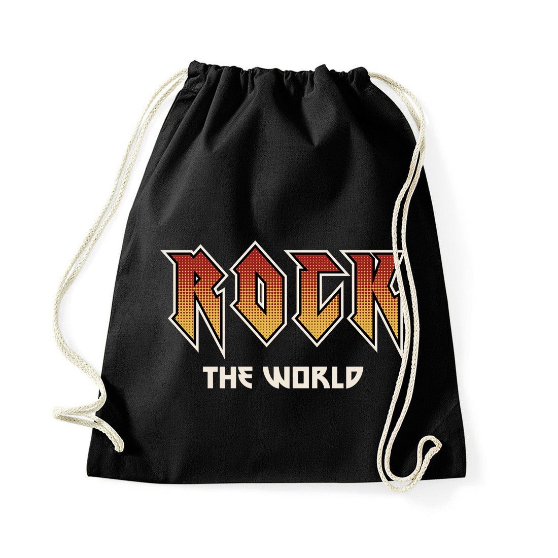 rock the world Fekete Tornazsák