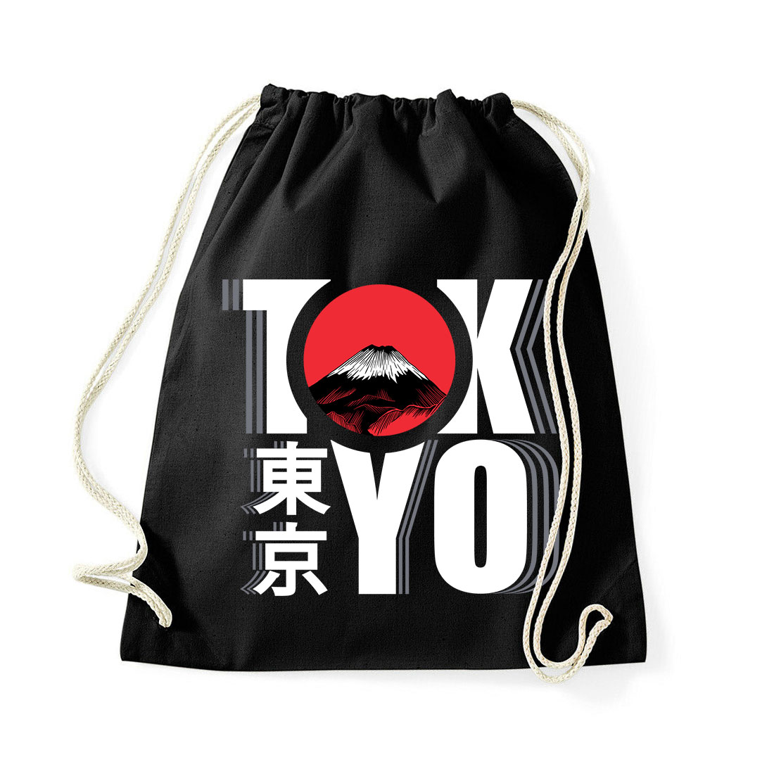 Tokyo japán japan Fekete Tornazsák